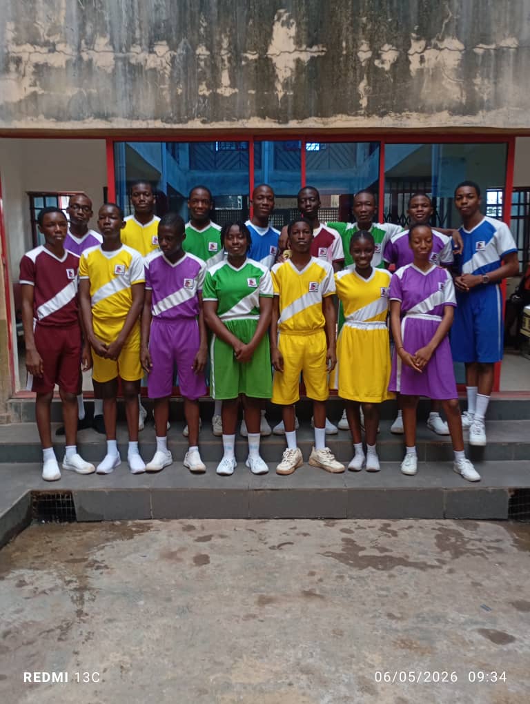 Inter-House Sports — House teams in their sportswear
