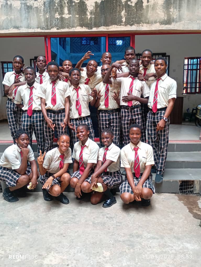 School Life — Students in the school uniform
