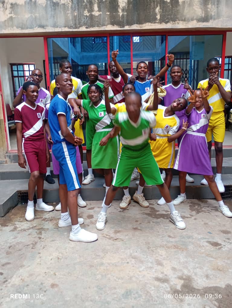 Inter-House Sports — House teams having fun before the games